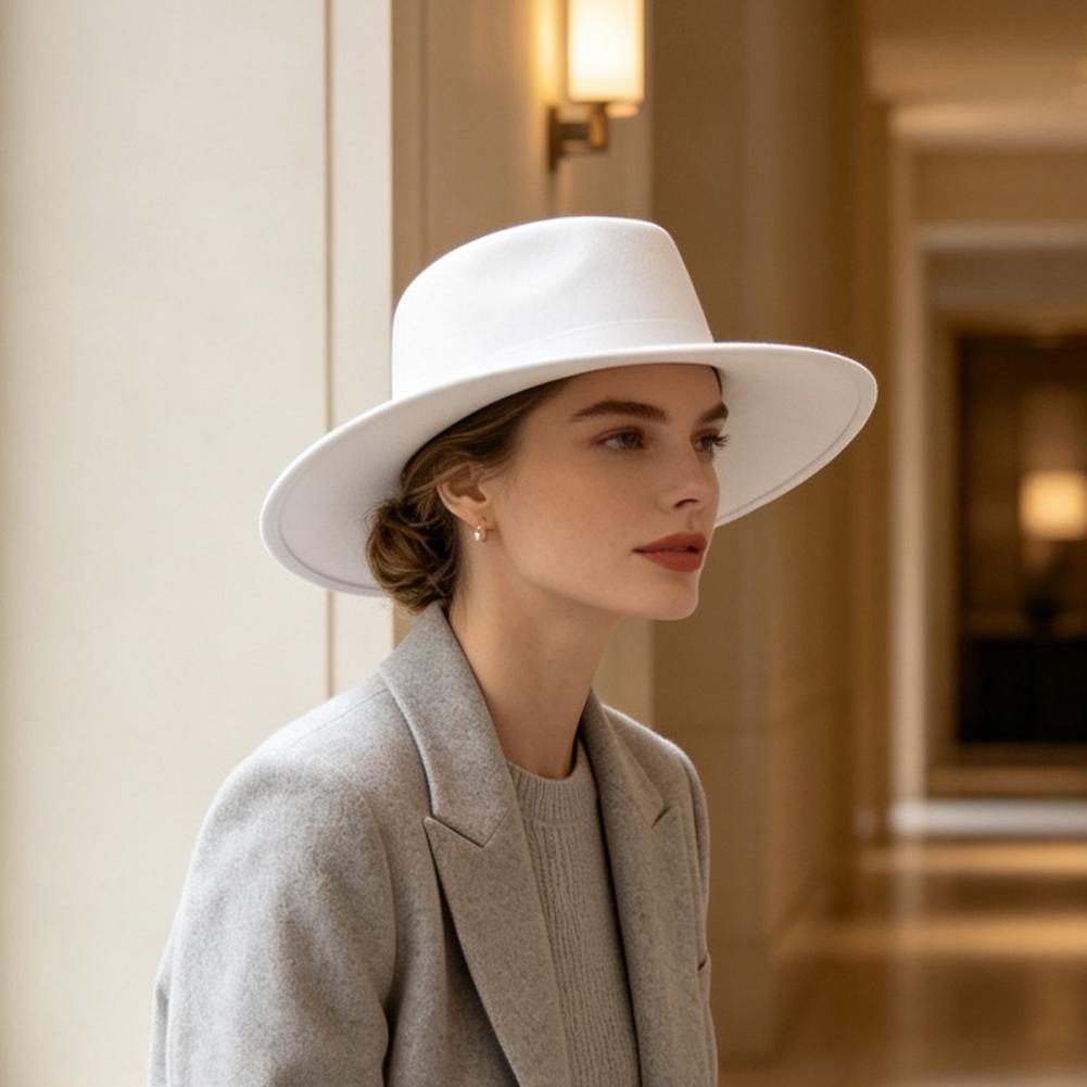Wide Brim Fedora for Women Ver - огляд і ціна Fedora Hat Wool