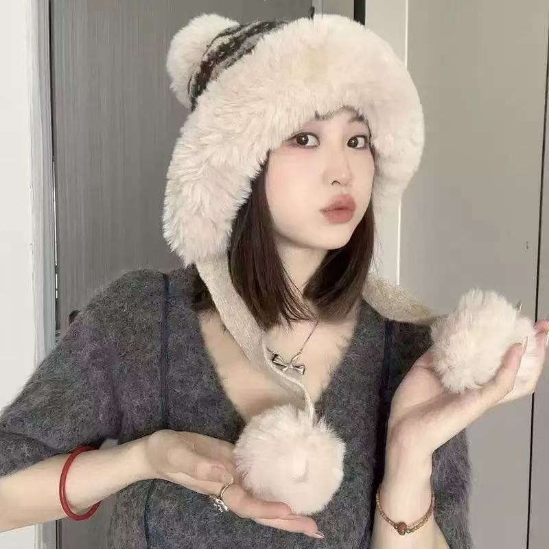 Women Fair Isle Trapper Bomber - огляд і ціна Winter Trapper Hat