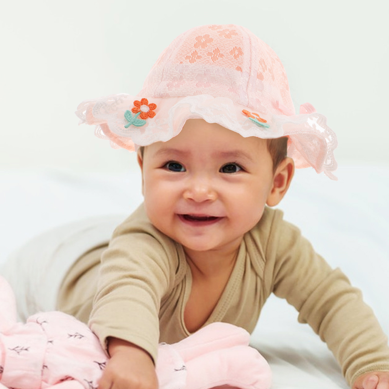 Baby Girl Summer Hat Wide Brim - огляд і ціна Sun Hat Wide Brim